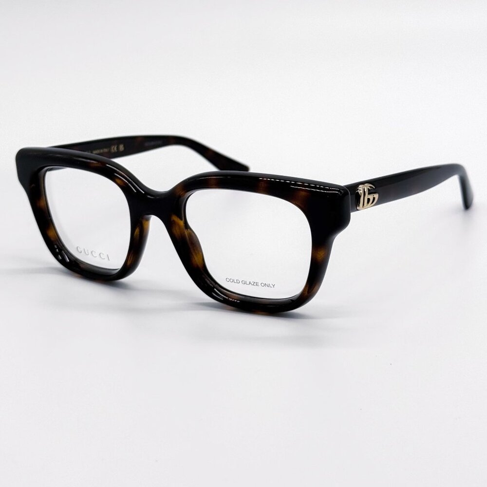 NEW GUCCI GG1831O 006 HAVANA BROWN WOMEN EYEGLASSES GUCCI - Picture 3 of 10